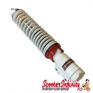 Shock Absorber Front (Carbone / Sebac Style) (White/Red) (Vespa GTS, GTS Super, GTV, GT, GT L '03-2013 + '17-2022)