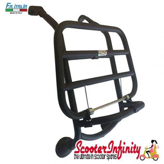 Carrier/Rack Front Matt Black Vespa GTS/GTS Super/GTV/GT upto 2018 (FA Italia)