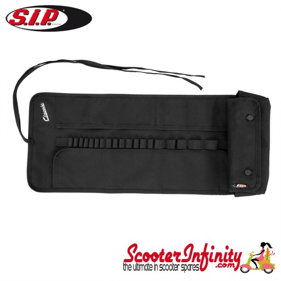 Bag Tools Toolbox "Classic" (SIP) (Black) (Perfect to host your tools) (Classic Vespa, Modern Vespa)