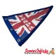 Flag Penant Vespa Union Jack (Blue Trim) (With Eye Holes, for Whip Aerial)