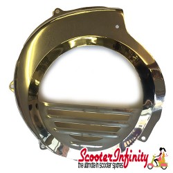 Flywheel Cowling/Cover (Stainless Steel Polished) (Vespa T5) Flywheel Cowling/Cover (Stainless Steel Polished) (Vespa T5)