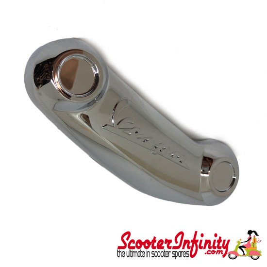 Fork Link Suspension Cover (Chrome) (PIAGGIO) (Vespa Primavera/Sprint/GTS /GTS Super 2014 onwards)