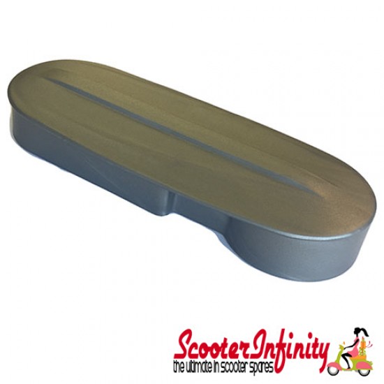 Fork Link Suspension Cover (Silver Grey) (Vespa T5, T5 Classic, PX80-200/PE/Lusso/Cosa 1, PK50-125/XL2 FL /HP/Nouva FL/PX `98/MY)