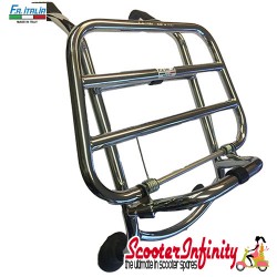 Carrier/Rack Front Chrome Vespa GTS/GTS Super/GTV/GT (FA Italia) upto 2018