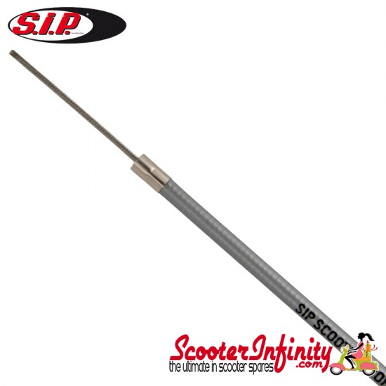 Cable Brake Front Complete PREMIUM SIP Performance (with PE inliner sleeve and barrel nipple) (Vespa 125 VNA-TS/150 VBA-Super/160 GS/180 SS/Rally/P80-150X /PX80-200E/Lusso 1?/P150S /P200E)