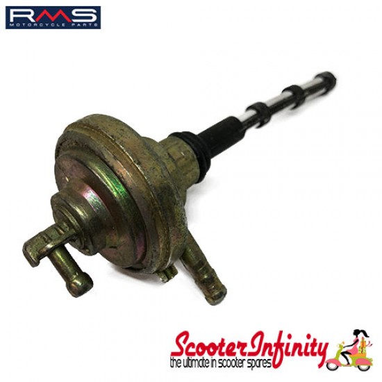 Fuel Tap RMS (Vespa ET2 Yamaha Aerox Piaggio Zip Fly 100 Peugeot Speedfight 1&2)