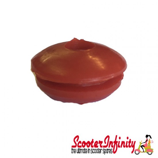 Fuel Petrol Tap Lever Rubber (20mm, Red) (Vespa 50-125 PV/ET3/PK/S /XL/VNA-TS/150 VBA-T4/160 GS /180 SS/Rally/P80-150X/PX80 -200E/Lusso 1?/P150S/P200E) Fuel Petrol Tap Lever Rubber (20mm, Red) (Vespa 50-125 PV/ET3/PK/S /XL/VNA-TS/150 VBA-T4/160 GS /180 SS/Rally/P80-150X/PX80 -200E/Lusso 1?/P150S/P200E)