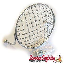 Headlight Grill Vespa (Chrome) (PX80-200/PE/Lusso/T5 Classic)