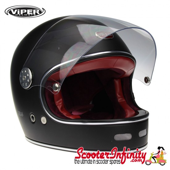 Helmet / VIPER F656 (Full Face - Matt Black) Helmet / VIPER F656 (Full Face - Matt Black)