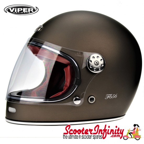 Helmet / VIPER F656 (Full Face - Rust)