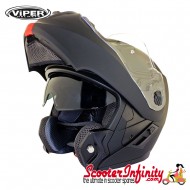 Helmet / VIPER RSV555 (Flip Front, with Retractable Sun Visor - Matt Black)