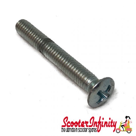 Screw Indicator Front M4x30 mm (PIAGGIO) (Steel, Zinc) (Vespa PX)