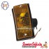 Indicator Front Left PIAGGIO SIEM (yellow amber orange, w/o bulbs) (Vespa PX80-200/PE/Lusso/T5)