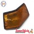 Indicator Rear Right PIAGGIO SIEM (yellow amber orange, w/o bulbs) (Vespa PX80-200/PE/Lusso/T5)