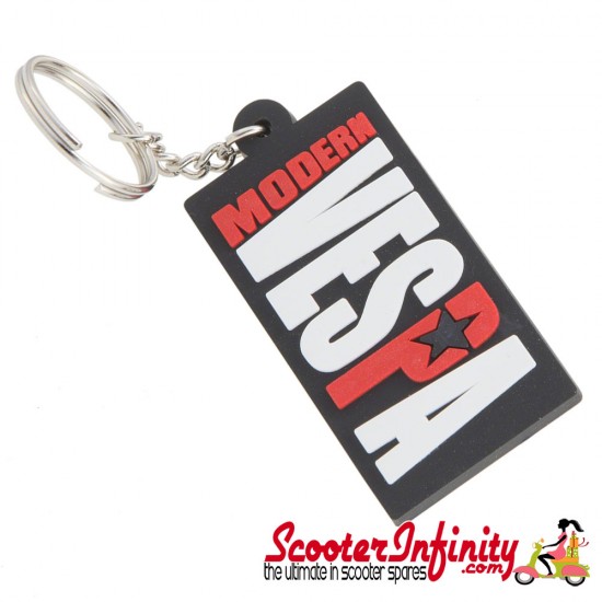 Key ring chain - Modern Vespa (Rubber, 60mm x 30mm) (Vespa Primavera, Sprint, GTS, GTV) Key ring chain - Modern Vespa (Rubber, 60mm x 30mm) (Vespa Primavera, Sprint, GTS, GTV)