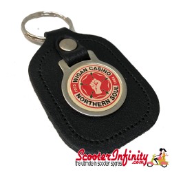 Key ring chain - Northern Soul Wigan Casino (Black)