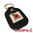 Key ring chain - Poppy Remembrance Day "Lest We Forget" (Black)