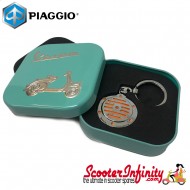 Key ring chain - Vespa (Orange, Legshield)