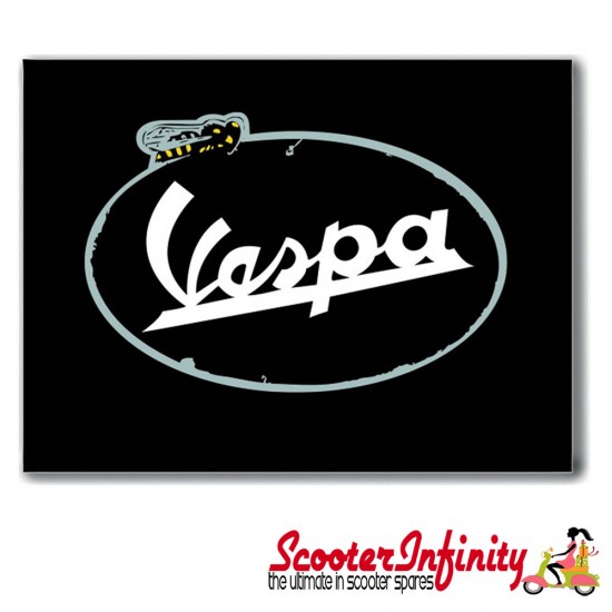 Magnet (Fridge Magnet) FORME VESPA WASP (80x60mm width per magnet)