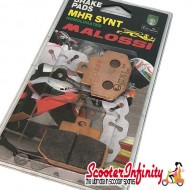 Brake Disc Pads Rear MALOSSI Sintered (Vespa GT, GTS, 946, Gilera Runner VXR)