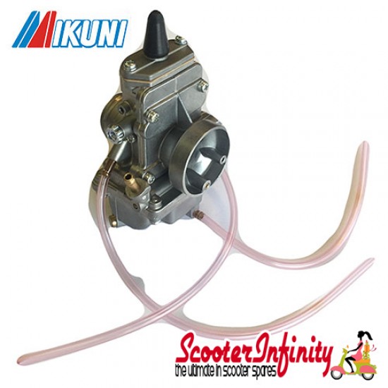 Carburettor MIKUNI TM 24 Flat Slider (connection engine: 31mm, connection filter: 44mm,  main jet 190, idle mixture jet 15) (Lambretta / Vespa)