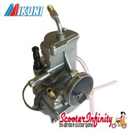 Carburettor MIKUNI TMX 30 Flat Slider (connection engine: 36mm, connection filter: 50mm,  main jet 195, idle mixture jet 40, Powerjet: 80) (Lambretta / Vespa)