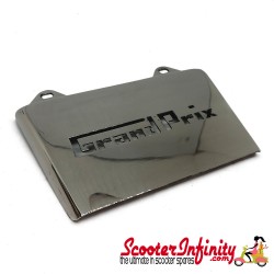 Mudflap Rear Stainless Steel GP GRAND PRIX (Lambretta LI, SX, TV, GP)