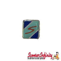 Badge Mudguard Crest (Vespa GTS Super)