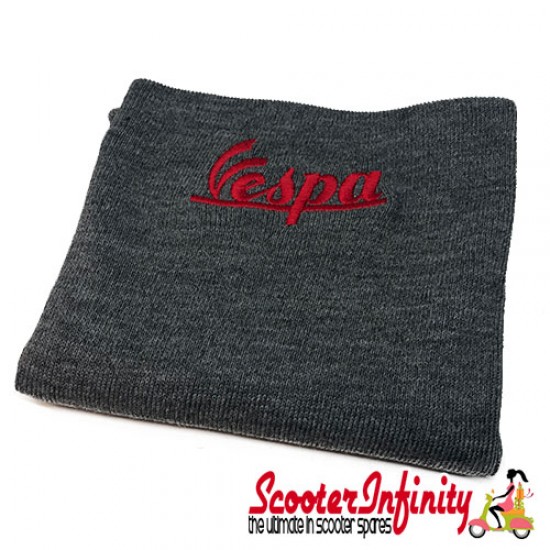 Neck Scarf Scarves Neck Warmer Face Mask VESPA (Grey, Red Logo) Neck Scarf Scarves Neck Warmer Face Mask VESPA (Grey, Red Logo)