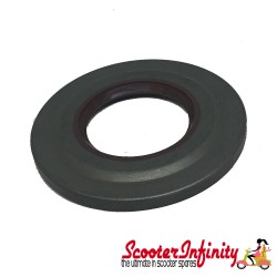Oil Seal crankshaft clutch side CORTECO (Brown) (Vespa 180-200 Rally/PX200 /PE/Lusso/T5/Cosa 1 125-200 /Cosa 2 200) Oil Seal crankshaft clutch side CORTECO (Brown) (Vespa 180-200 Rally/PX200 /PE/Lusso/T5/Cosa 1 125-200 /Cosa 2 200)