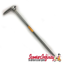 Fuel Petrol Tap Lever Rod (Chrome) (Lambretta GP, LI, SX, TV)