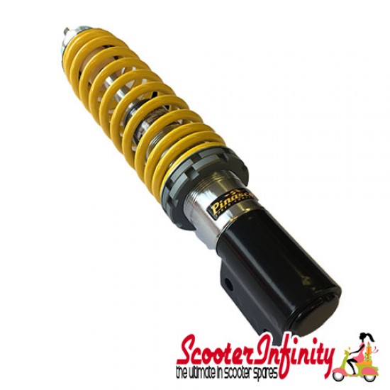 Shock Absorber Front (Pinasco) (Black/Yellow) (Vespa GTS/GTS Super/GTV/GT '03-2013 + '17-2022)