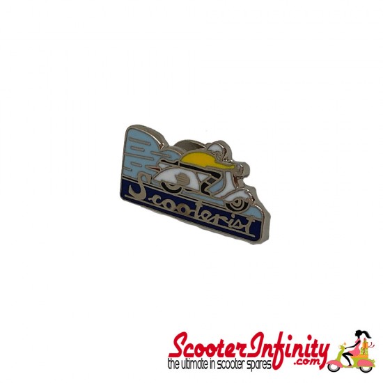 Pin Badge - Scooterist Pin Badge - Scooterist