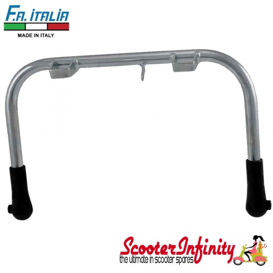 Stand (Centre - Zinc Plated with Stand Feet) (20mm) (Vespa Vespa 125 GT/GTR/TS/150 GL/Sprint/V /Rally, also for Vespa 160 GS)