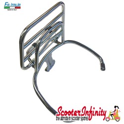 Carrier/Rack Rear Chrome Vespa GTS/GTS Super/GTV (FA Italia)