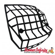 Rear Light Grill Plastic Black (Vespa PX Mk1)
