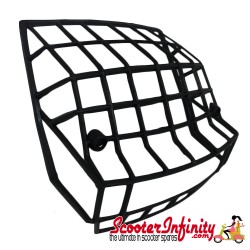 Rear Light Grill Plastic Black (Vespa PX Mk1)