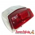 Rear Light Unit (Polished Alloy) (Lambretta GP)
