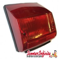 Rear Light (Vespa PX80-200/PE/Lusso/`98) (Without Bulbs)