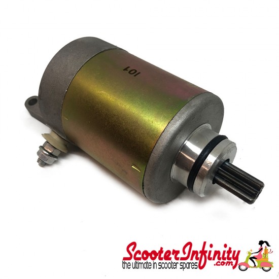 Starter Motor RMS (Vespa GTS Super/Super Sport 125/300ccm/GTS/GTV/GT 60 250-300ccm also for APRILIA /GILERA/PIAGGIO Atlantic /Scarabeo/Nexus/Beverly/MP3 /X7/X8