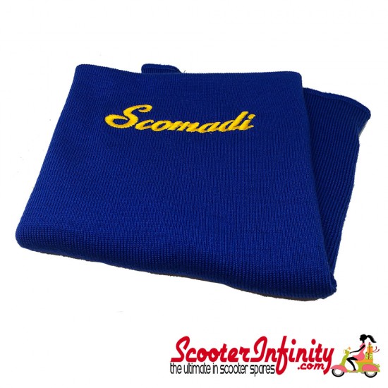 Neck Scarf Scarves Neck Warmer Face Mask SCOMADI (Blue, Gold Yellow Logo) Neck Scarf Scarves Neck Warmer Face Mask SCOMADI (Blue, Gold Yellow Logo)