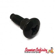 Screw Body Fixing M6x16mm Cover with Collar (Black) (Vespa GTS, ET, LX, LXV, Primavera, Sprint)