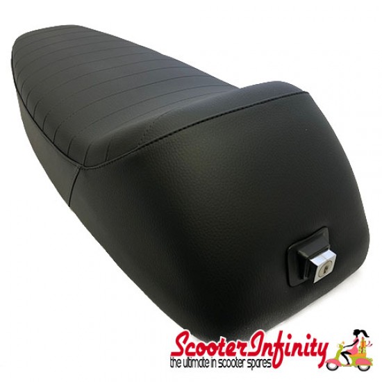Seat Sport ANCILLOTTI (Black) (Vespa P, PX, T5 Classic)