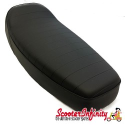 Seat Sport ANCILLOTTI (Black) (Vespa P, PX, T5 Classic)