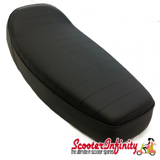 Seat Sport ANCILLOTTI (Black) (Vespa P, PX, T5 Classic)