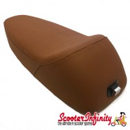 Seat Sport ANCILLOTTI (Tan Brown) (Vespa P, PX, T5 Classic)