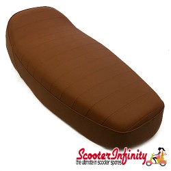 Seat Sport ANCILLOTTI (Tan Brown) (Vespa P, PX, T5 Classic)