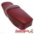 Seat PREMIUM (red, with belt) (Lambretta TV, LI, SX, TV - Series 3)