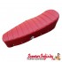 Seat Dual Ribbed (Ox Blood) (Lambretta LI, LIS, SX, TV, GP - Series 2&3)