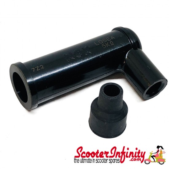 Spark Plug Cap NGK (Vespa ET4/LX/LXV/S/GTS/GTS Super/GTV/GT 60/GT)